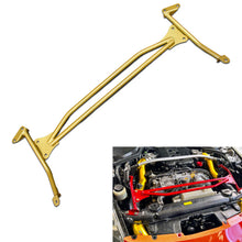 Load image into Gallery viewer, Upper Nismo Style Strut H Brace Bar Gold For VQ Nissan 350Z Z33 VQ35