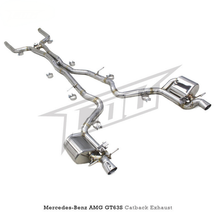 Load image into Gallery viewer, T304 Stainless Steel Catback Exhaust System for Mercedes Benz AMG GT63 GT63S X290 4.0T