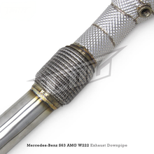 Load image into Gallery viewer, High Flow Catted Stainless Steel Downpipe for Mercedes Benz S560 S580 4.0T
