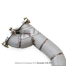 Load image into Gallery viewer, High Flow Exhaust Downpipe for Porsche Cayman 718 GT4 RS 4.0L 2022-2025 Catless