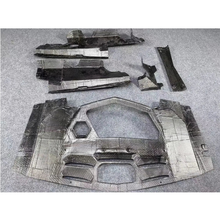 Load image into Gallery viewer, Dry Carbon Fiber Full Engine Bay Cover Set for Lamborghini Aventador LP700 LP720 LP750