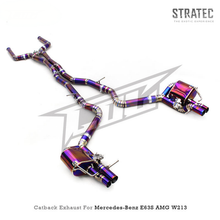 Load image into Gallery viewer, Titanium Valved Catback Exhaust System for Mercedes Benz E63 E63S AMG W213 4.0TT