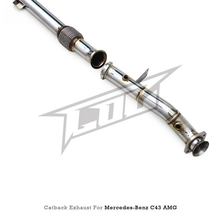 Load image into Gallery viewer, Stainless Steel Catback Exhaust System for Mercedes Benz AMG C43 3.0T