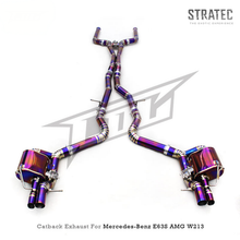 Load image into Gallery viewer, Titanium Valved Catback Exhaust System for Mercedes Benz E63 E63S AMG W213 4.0TT