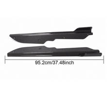Load image into Gallery viewer, Dry Carbon Fiber Side Skirts Extension Panel for Chevrolet Corvette C8