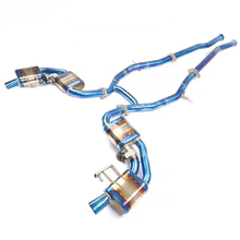 Load image into Gallery viewer, Titanium Valved Catback Exhaust System for Mercedes Benz S63 S63 Coupe C217 5.5T