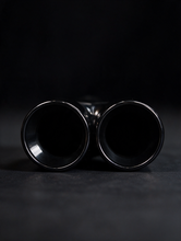Load image into Gallery viewer, BMW 2/3/4 Series G42 G20/G21 G23 Black Stainless Steel Dual Muffler Tip (2019+)