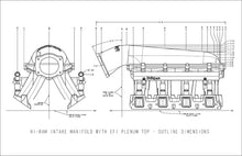 Load image into Gallery viewer, Hi-Ram Intake - GM LS3/L92 - 1 x 105mm GM LS Throttle Body - Longitudinal Mount Plenum Top