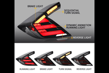 Load image into Gallery viewer, Honda Civic 10th Gen Hatchback and Type R Smoked Style LED Tail Lights Upgrade (2016-2021)