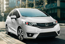 Load image into Gallery viewer, Honda Fit/Jazz 3rd Gen(GK/GH/GP) Black Demon Eyes Dual Beam Projector [Mustang Style] Headlights (2015 - 2020)