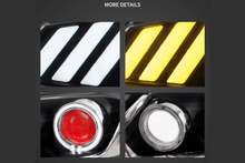 Load image into Gallery viewer, Honda Fit/Jazz 3rd Gen(GK/GH/GP) Black Demon Eyes Dual Beam Projector [Mustang Style] Headlights (2015 - 2020)