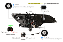 Load image into Gallery viewer, Honda Fit/Jazz 3rd Gen(GK/GH/GP) Black Demon Eyes Dual Beam Projector [Mustang Style] Headlights (2015 - 2020)