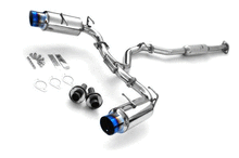 Load image into Gallery viewer, Invidia [13-24 BRZ / 13-16 FRS/ 17-21 GT86 / 21-24 GR86] N1 Cat back Exhaust Burnt Titanium Tips | HS12SSTGTT