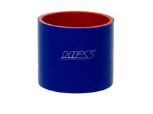 Load image into Gallery viewer, HPS 2-3/8" ID, 6" Length, Silicone Straight Coupler Hose, High Temp 4-ply Reinforced, 60mm ID, Blue