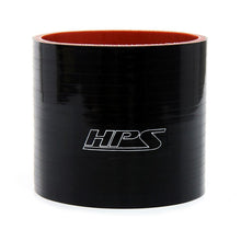 Load image into Gallery viewer, HPS 4-1/8" (105mm) Silicone Straight Coupler Hose, High Temperature 4-ply Reinforced, Black or Blue