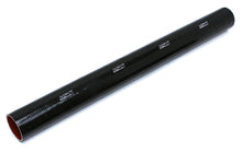 Load image into Gallery viewer, HPS 1-1/4" ID, 1 Foot Length, Silicone Straight Coupler Tube Hose, High Temp 4-ply Reinforced, Black, 32mm ID