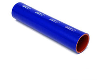 Load image into Gallery viewer, HPS 4-1/8" ID, 1 Foot Length, Silicone Straight Coupler Tube Hose, High Temp 4-ply Reinforced, Blue, 105mm ID