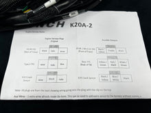 Load image into Gallery viewer, SPDZ1 OBD2 Budget Tucked K-Series Harness V2 K20 K24 Civic Integra DC2 EG EK (With Power Cord)