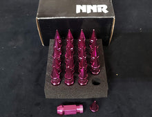 Load image into Gallery viewer, NNR Steel Extended Spline Wheel Lug Nuts with Spike 78mm 20pcs