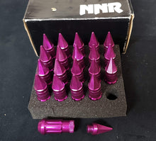 Load image into Gallery viewer, NNR Steel Extended Spline Wheel Lug Nuts with Spike 78mm 20pcs