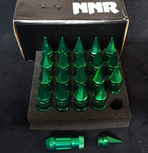 Load image into Gallery viewer, NNR Steel Extended Spline Wheel Lug Nuts with Spike 78mm 20pcs