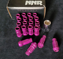 Load image into Gallery viewer, NNR Steel Extended Wheel Lug Nuts &amp; Locks Open Ended 49mm 20pcs