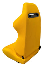 Load image into Gallery viewer, SPDZ1 Canary ST1 Racing Seats Yellow Cloth Reclinable