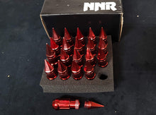 Load image into Gallery viewer, NNR Steel Extended Spline Wheel Lug Nuts with Spike 78mm 20pcs