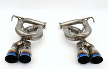 Load image into Gallery viewer, Invidia [22-26 WRX] Twin Loop 3.5in. Single Layer T.I Tip Axle-Back Exhaust