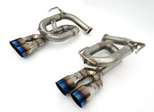 Load image into Gallery viewer, Invidia [22-26 WRX] Twin Loop 3.5in. Single Layer T.I Tip Axle-Back Exhaust