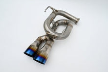 Load image into Gallery viewer, Invidia [22-26 WRX] Twin Loop 3.5in. Single Layer T.I Tip Axle-Back Exhaust