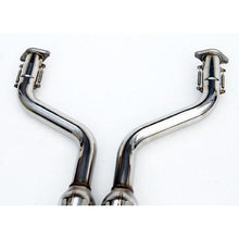 Load image into Gallery viewer, Invidia Gemini Rolled Titanium Tips Cat Back Nissan 350z 2003-2009 | HS02N3ZGID