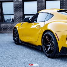 Load image into Gallery viewer, JDMuscle Tanso Carbon Fiber AM Style Side Skirt for 2020+ Toyota Supra