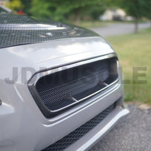 Load image into Gallery viewer, JDMuscle Tanso Carbon Fiber / Gloss Black Grille V4 - 15-17 WRX/STI