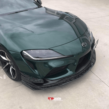 Load image into Gallery viewer, JDMuscle Tanso Carbon Fiber VS Style Canards  - 2020+ Toyota Supra w/ stock bumper