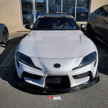 Load image into Gallery viewer, JDMuscle Tanso Carbon Fiber VS Style Front Lip for 2020+ Toyota Supra
