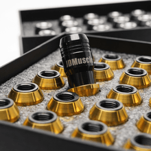 Load image into Gallery viewer, JDMuscle Titanium Lug Nuts 12x1.25 [Universal Fitment-Subaru Nissan Inifiniti, Incl. 22+ WRX, 15-21 WRX/STI]
