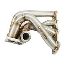 Load image into Gallery viewer, B Series Forward Front Facing Turbo Manifold T4 B16 B18 B20 GSR B18C SFWD 44mm