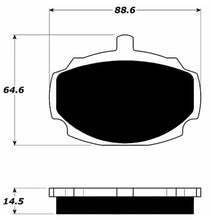 Load image into Gallery viewer, Porterfield Brake Pads for 1980 MG MGB