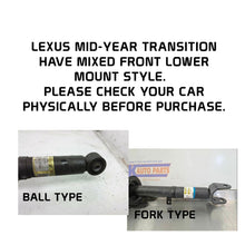 Load image into Gallery viewer, Godspeed Lexus IS200t/IS250/IS350 Sedan RWD (XE30) 2014-16 MonoSS Coilovers (Front Ball Type)
