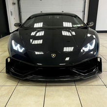 Load image into Gallery viewer, Aggressive Dry Carbon Fiber Front Lip for Lamborghini Huracan LP610