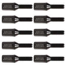 Load image into Gallery viewer, Godspeed Euro-Type Taper Cone Lug Bolts 10 Piece Set