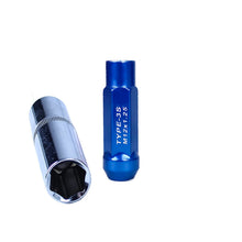 Load image into Gallery viewer, Godspeed New Type 3-X 55mm Steel Open End Lug Nuts 20 pcs. Set M12 X 1.25