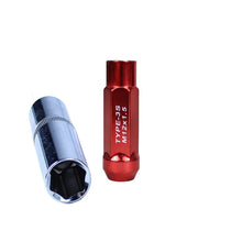 Load image into Gallery viewer, Godspeed New Type 3-X 55mm Steel Open End Lug Nuts 20 pcs. Set M12 X 1.5
