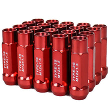 Load image into Gallery viewer, Godspeed New Type 3-X 55mm Steel Open End Lug Nuts 20 pcs. Set M12 X 1.5