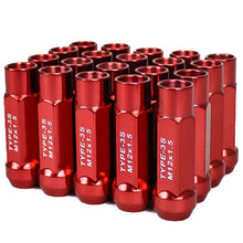 Load image into Gallery viewer, Godspeed New Type 3-X 55mm Steel Open End Lug Nuts 20 pcs. Set M12 X 1.5