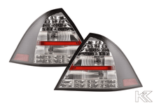 Load image into Gallery viewer, Mercedes Benz C-Class (203) Sedan Black LED Taillights Set (2005-2007)