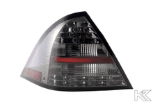 Load image into Gallery viewer, Mercedes Benz C-Class (203) Sedan Chrome Smoke LED Taillights Set (2005-2007)