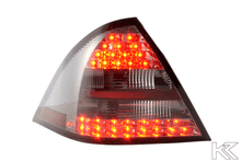 Load image into Gallery viewer, Mercedes Benz C-Class (203) Sedan Chrome Smoke LED Taillights Set (2005-2007)