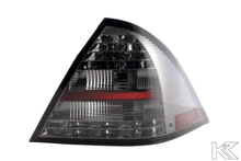 Load image into Gallery viewer, Mercedes Benz C-Class (203) Sedan Chrome Smoke LED Taillights Set (2005-2007)